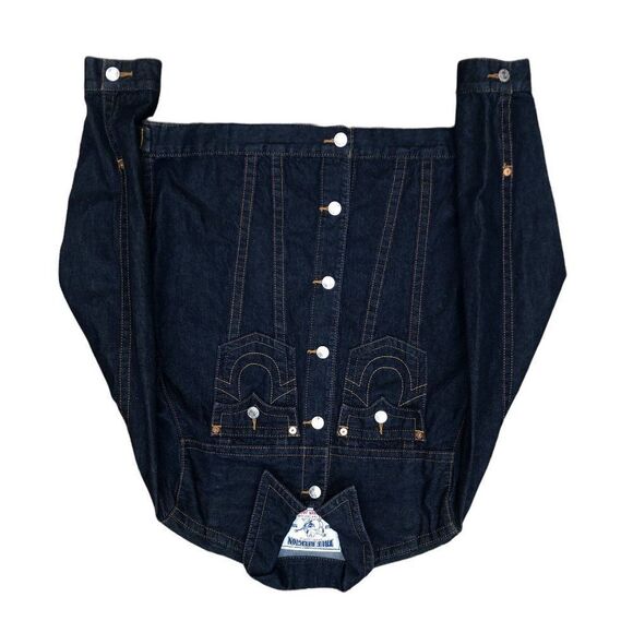 VINTAGE True Religion Jeans and Jacket Set BILLY SUPER T Blue - Picture 13 of 13